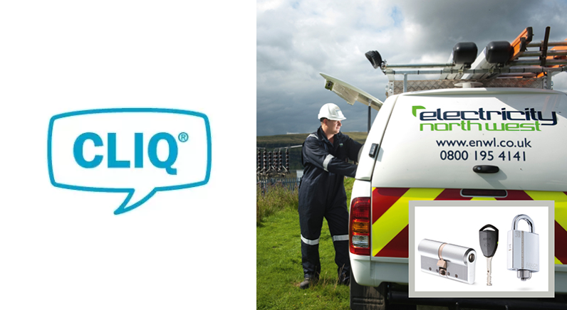 CLIQ® provides access control to Electricity North West customers