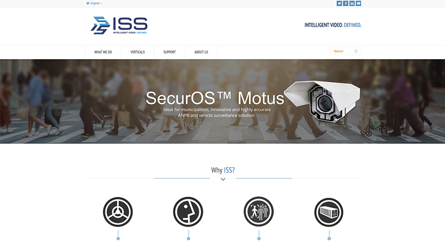 New ISS website Intelligent Security Systems